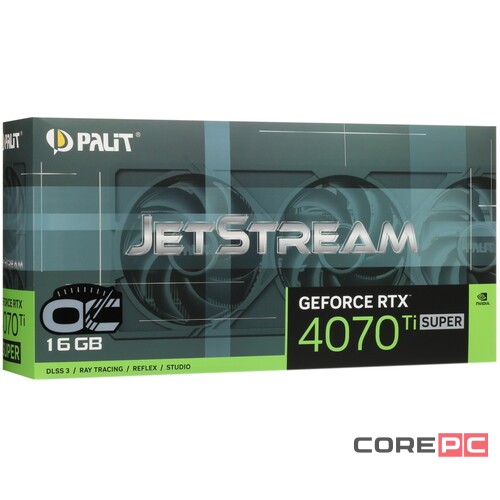Видеокарта Palit (NED47TSS19T2-1043J) GeForce RTX 4070 Ti SUPER 16GB JETSTREAM OC