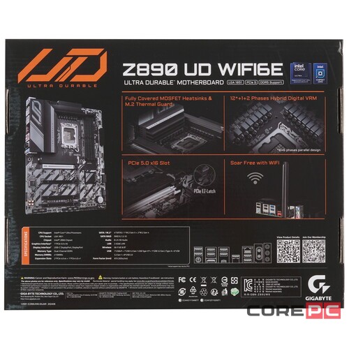 Материнская плата Gigabyte Z890 UD WIFI6E