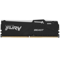 Оперативная память 8 Gb 5200 MHz Kingston FURY Beast RGB Black (KF552C40BBA-8)