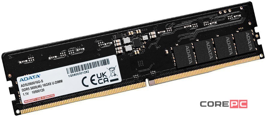 Оперативная память 16 Gb 5600 MHz ADATA XPG (AD5U560016G-S)