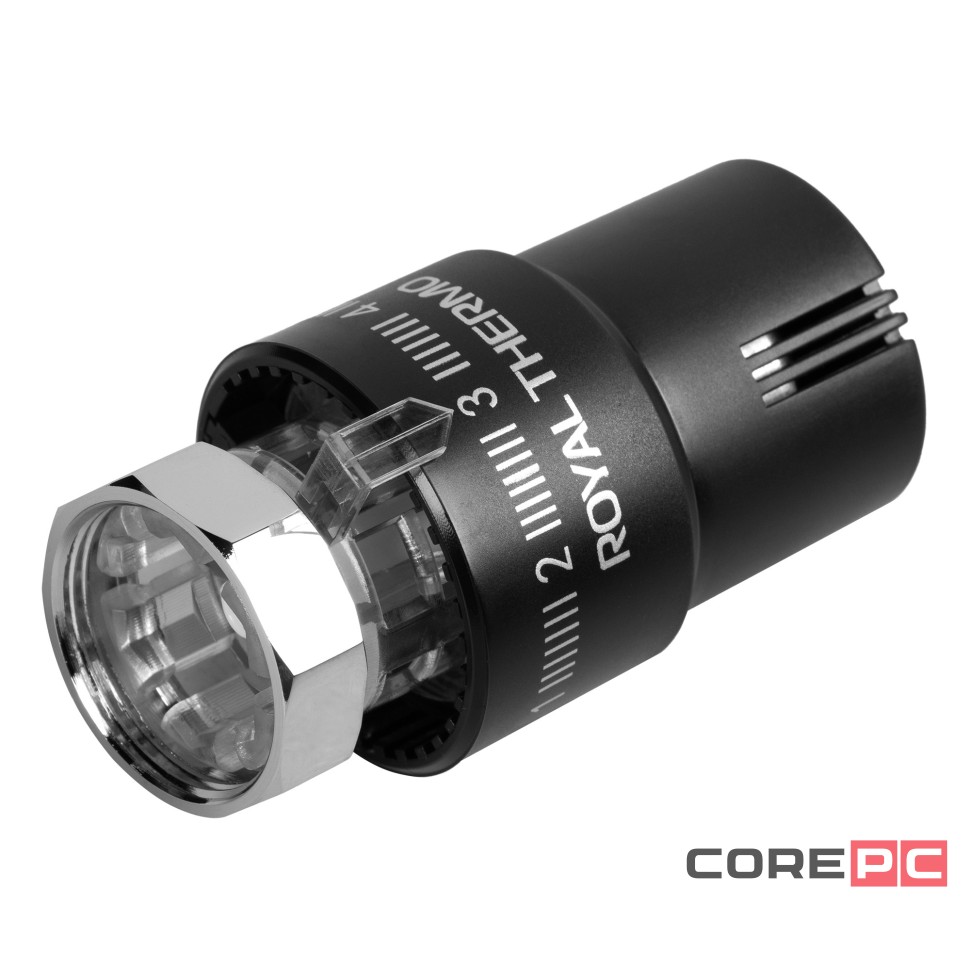 Термоголовка жидкостная Royal Thermo М30х1,5 (черный)