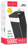 Powerbank Hoco J86A 50000mAh 22.5W 2USB/Type-C/Micro с дисплеем черный