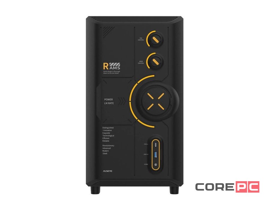 Компьютерный корпус ALSEYE RAMS 2.0 240-B Black (AS.07.0213)