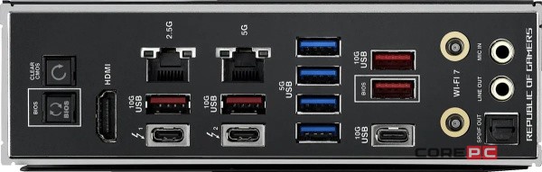 Материнская плата ASUS ROG MAXIMUS Z890 HERO BTF WIFI 7 (90MB1KG0-M0EAY0)