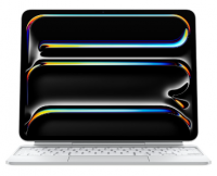 Клавиатура Apple Magic Keyboard with Trackpad для iPad Pro 13 (2024) русская (нейлон с подставкой) (белый) (MWR43)