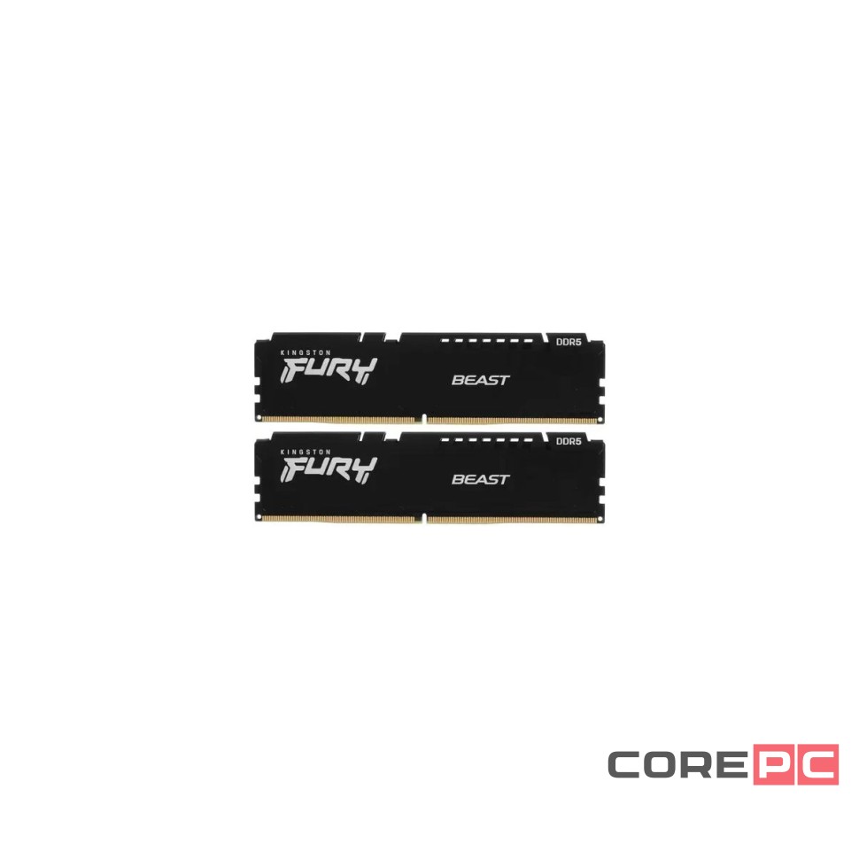 Оперативная память 32 Gb 5200 MHz Kingston FURY Beast EXPO Black (KF552C36BBEK2-32)