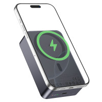 Внешний аккумулятор Hoco J160B MagSafe 20000mAh 20W Type-C (серый)