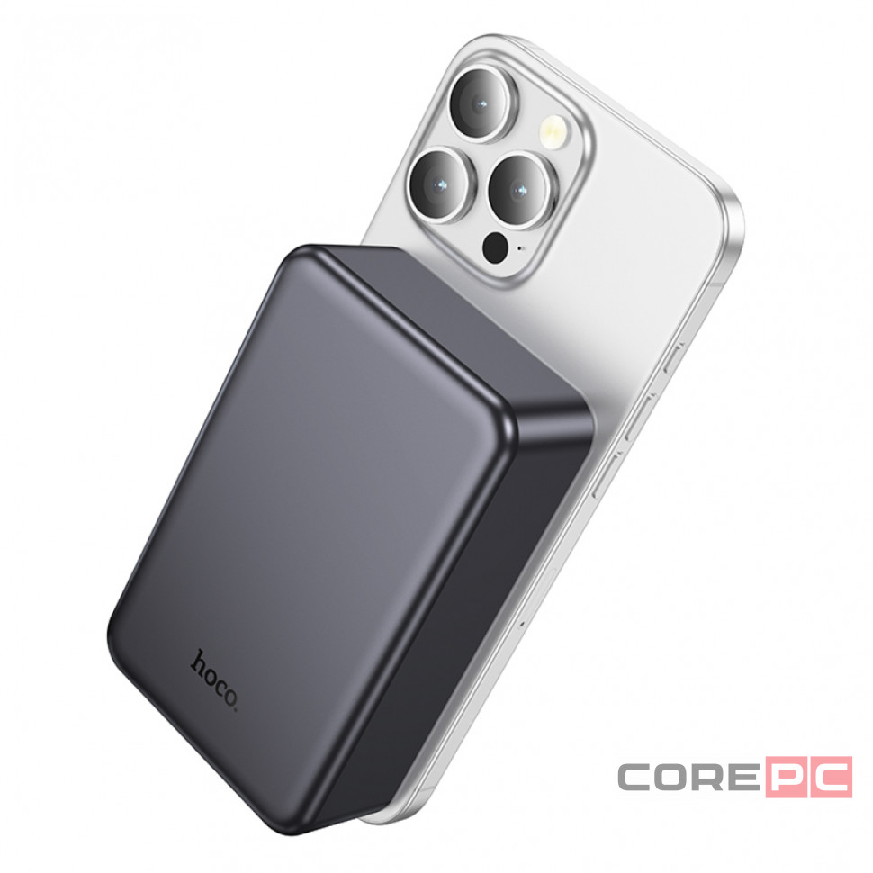 Внешний аккумулятор Hoco J160B MagSafe 20000mAh 20W Type-C (серый)