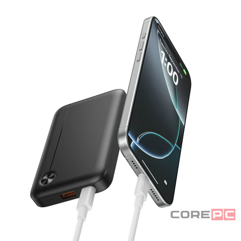 Внешний аккумулятор WiWU Endurance Wi-P059 10000mAh 22.5W (черный)