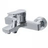 Смеситель для ванны MIXLINE МЛ24-01/ML24-01, рычажное управление, цвет хром