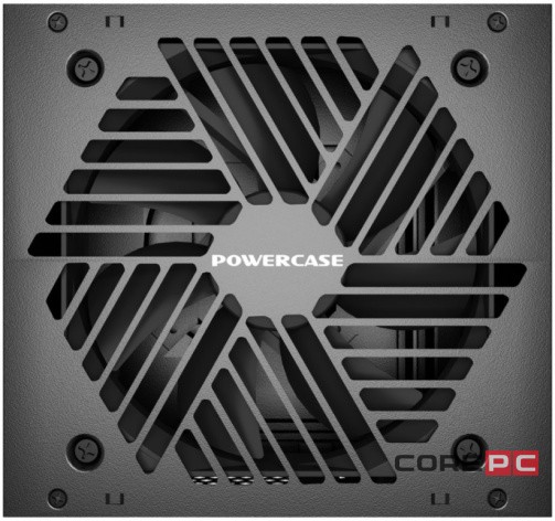 Блок питания Powercase 500W PW500 Black (PS-500W-DC)