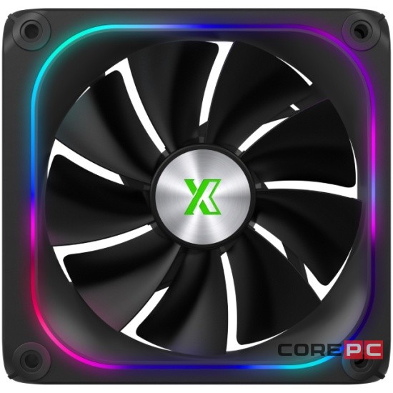 Комплект вентиляторов для корпуса XASTRA FZ120B ARGB Black (FZ120-3BA-CXX-GL)