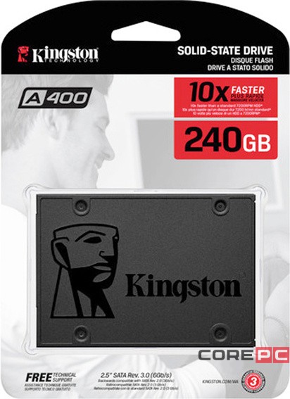Твердотельный накопитель Kingston 240 Gb SA400S37/240G