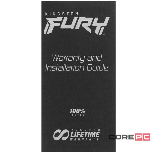 Оперативная память 8 Gb 5200 MHz Kingston FURY Beast EXPO Black (KF552C36BBE-8)