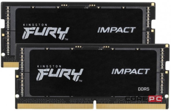 Оперативная память 32 Gb 4800 MHz Kingston FURY Impact (KF548S38IBK2-32)