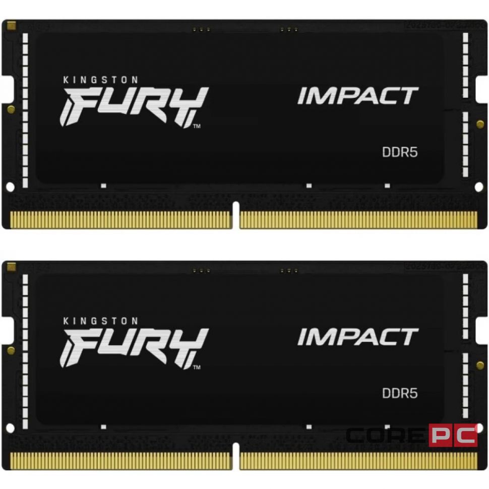 Оперативная память 32 Gb 4800 MHz Kingston FURY Impact (KF548S38IBK2-32)