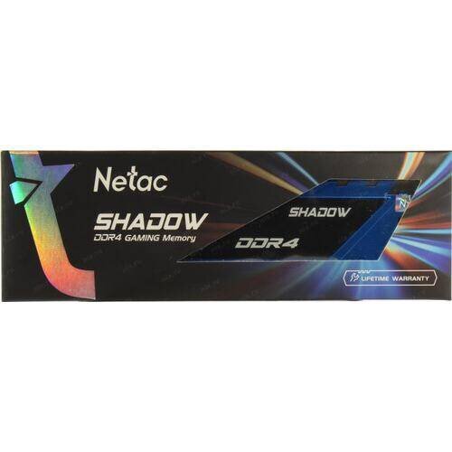 Оперативная память 8 Gb 3600 MHz NETAC SHADOW Blue (NTSDD4P36SP-08B)