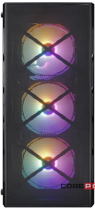 Компьютерный корпус 1STPLAYER FIREBASE XP LED Black (XP-BK-4F1)