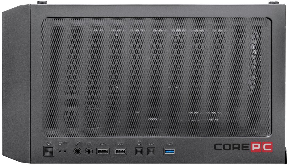 Компьютерный корпус 1STPLAYER FIREBASE XP LED Black (XP-BK-4F1)