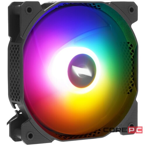 Вентилятор для корпуса 1STPLAYER F1 Black F1-BK bulk