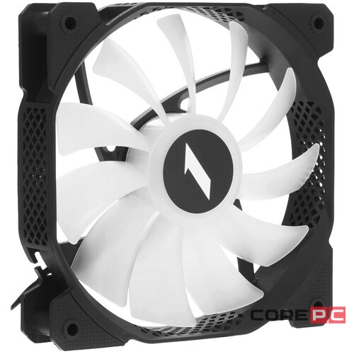 Вентилятор для корпуса 1STPLAYER F1 Black F1-BK bulk