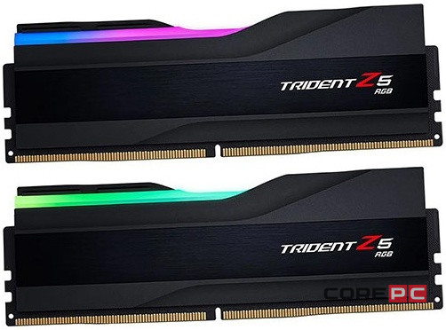 Оперативная память 64 Gb 6000 MHz G.Skill TRIDENT Z5 RGB Black (F5-6000J3238G32GX2-TZ5RK)