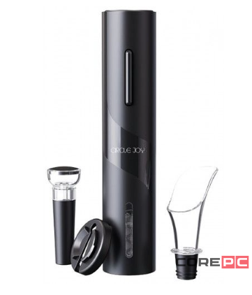 Винный набор аксессуаров Xiaomi Xiaomi Circle Joy Darth Vader Electric Wine Opener and Preserver Set 2 в 1 (CJ-TZ21) (черный)