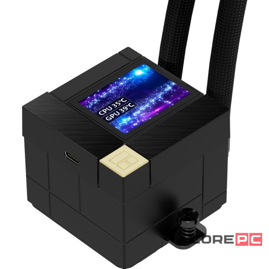 Система жидкостного охлаждения для процессора Thermalright Core Matrix 360 Vision ARGB Black (TRCM360VAB)