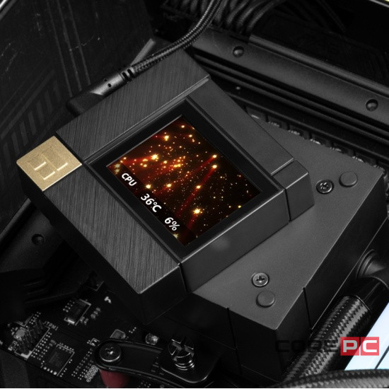 Система жидкостного охлаждения для процессора Thermalright Core Matrix 360 Vision ARGB Black (TRCM360VAB)