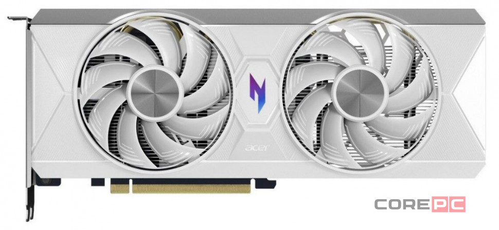 Видеокарта Acer (DP.Z4UWW.P02) RX 9060 XT 8GB NITRO WHITE OC