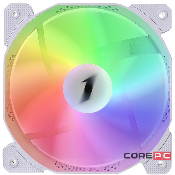 Вентилятор для корпуса 1STPLAYER F7R Reverse ARGB White (F7R-WH)