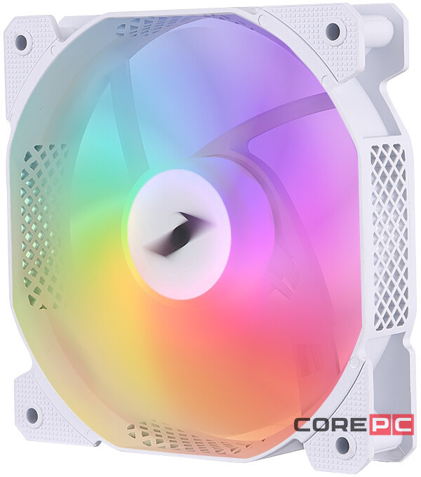 Вентилятор для корпуса 1STPLAYER F7R Reverse ARGB White (F7R-WH)
