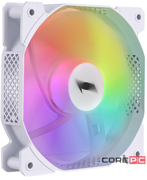 Вентилятор для корпуса 1STPLAYER F7R Reverse ARGB White (F7R-WH)