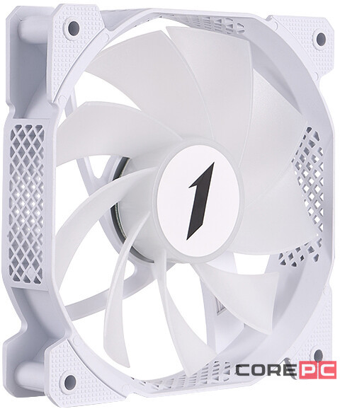 Вентилятор для корпуса 1STPLAYER F7R Reverse ARGB White (F7R-WH)