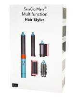 Мультистайлер SenCiciMen X9 EU( европейской вилкой) Насадок 6шт зеленая