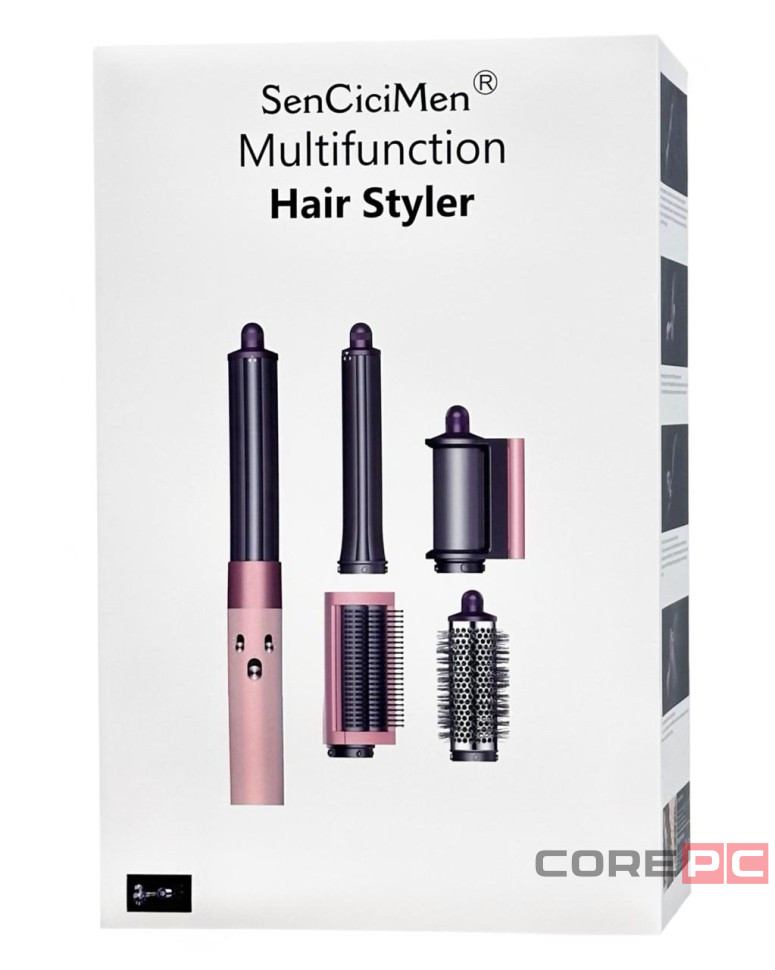 Мультистайлер SenCiciMen X9 EU( европейской вилкой) Насадок 6шт зеленая