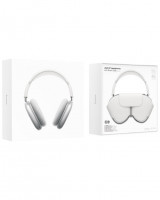 Стереонаушники Bluetooth полноразмерные Hoco W58 BT5.4/ANC/500mAh серебристые