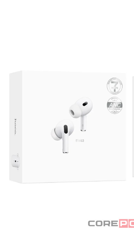 Беспроводные наушники TWS Hoco EW68 BT5.4/ANC+ENC белые