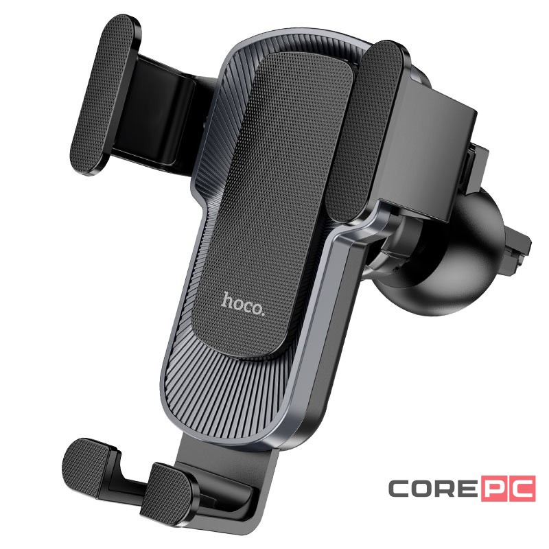Держатель в автомобиль в воздуховод Hoco CA103 с зажимом черный