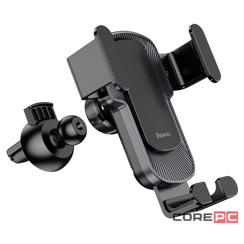 Держатель в автомобиль в воздуховод Hoco CA103 с зажимом черный