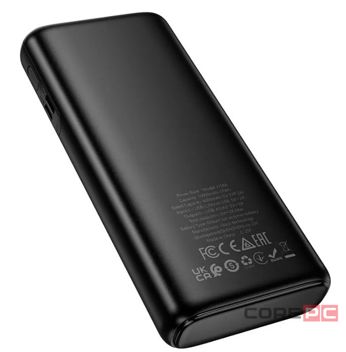 Powerbank Hoco J158A 10000mAh 2USB/1С 22.5W черный