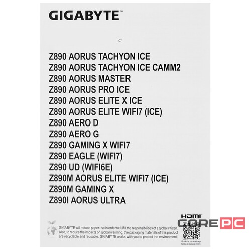 Материнская плата Gigabyte Z890M GAMING X