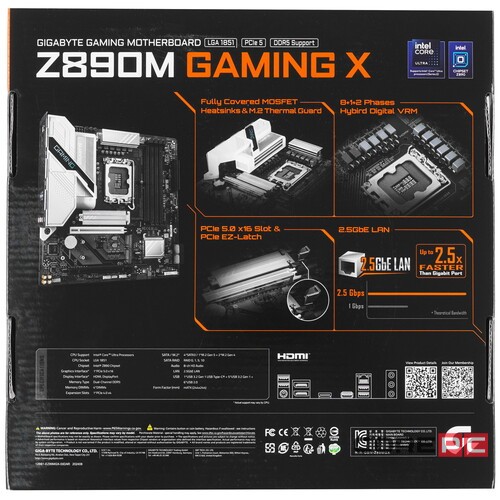 Материнская плата Gigabyte Z890M GAMING X