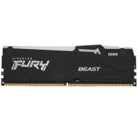 Оперативная память 8 Gb 6000 MHz Kingston FURY Beast RGB Black (KF560C40BBA-8)