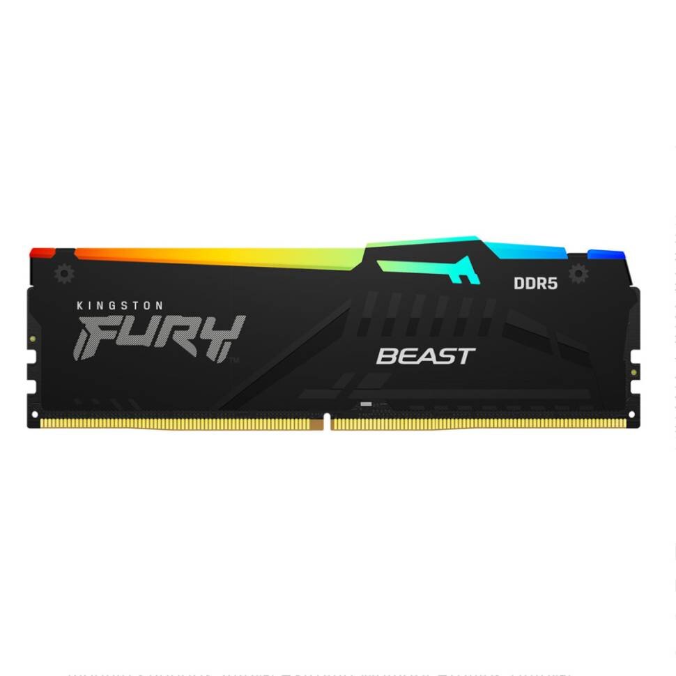 Оперативная память 8 Gb 6000 MHz Kingston FURY Beast RGB Black (KF560C40BBA-8)