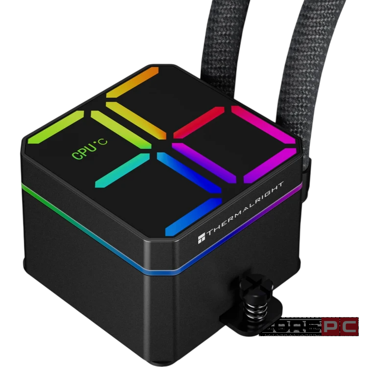 Система жидкостного охлаждения для процессора Thermalright Magic Qube 360 ARGB Black (TRMQ360AB)