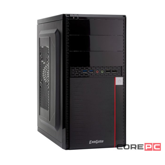 Компьютерный корпус ExeGate MA-371X-UN500 Black EX277437RUS 500W