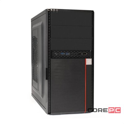 Компьютерный корпус ExeGate MA-371X-UN500 Black EX277437RUS 500W