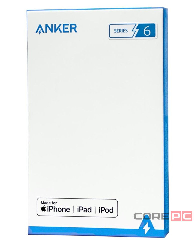 Usb Кабель-зарядка Type-C на Lightning Anker PowerLine III Flow (A8663621) 1.8м белый