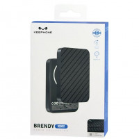 Powerbank магнитный с MagSafe Keephone Brendy Robin 10000mAh черный